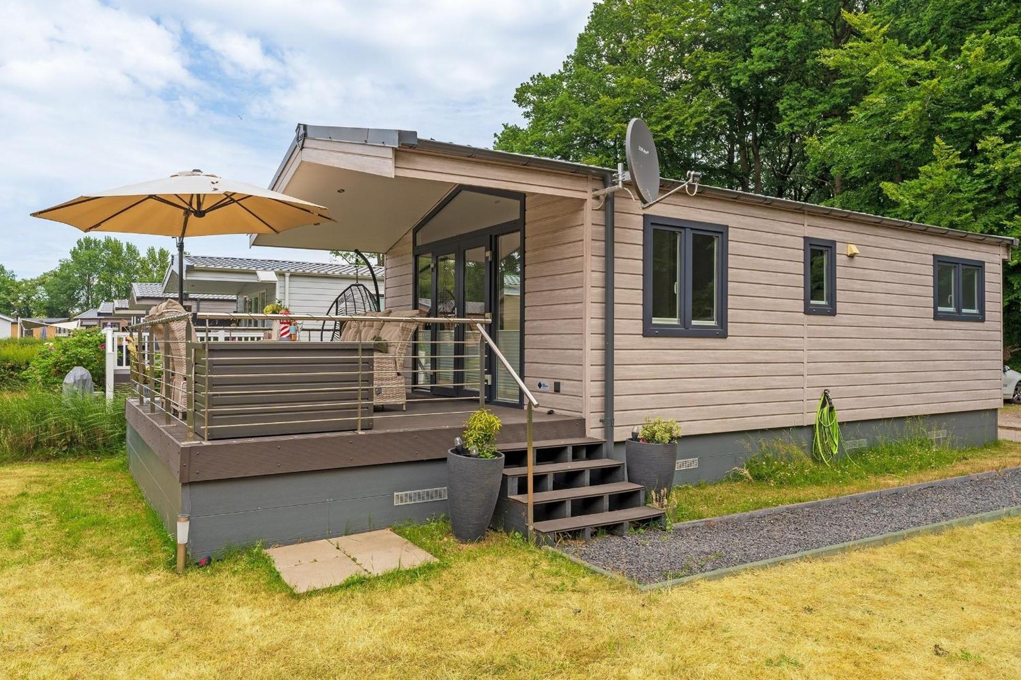 OstseeCamp Lübecker Bucht Ferienhaus Beachcomber Haffkrug Exterior foto